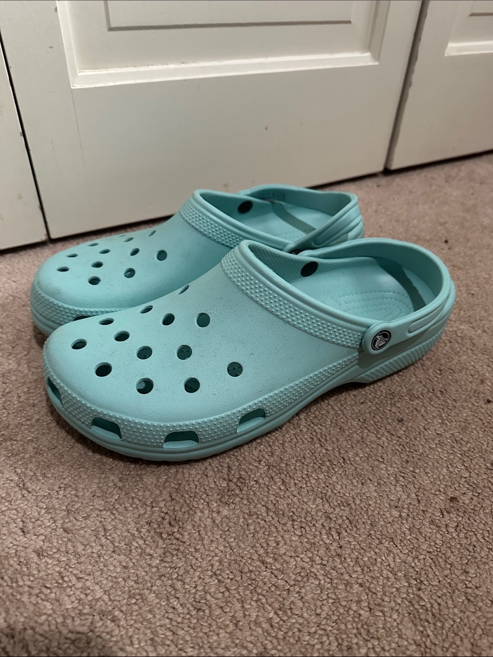 CROCS Men’s Light Blue Slip On Shoes